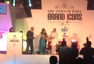 Times of India Brand Icon 2013 award