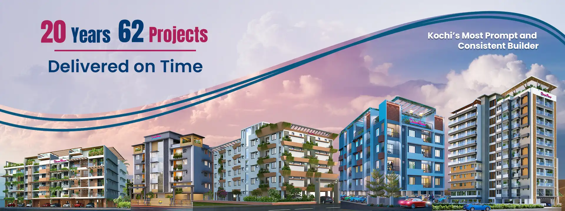 Flats,Villas & Apartments in Cochin, Flats for sale in Kochi,Luxury