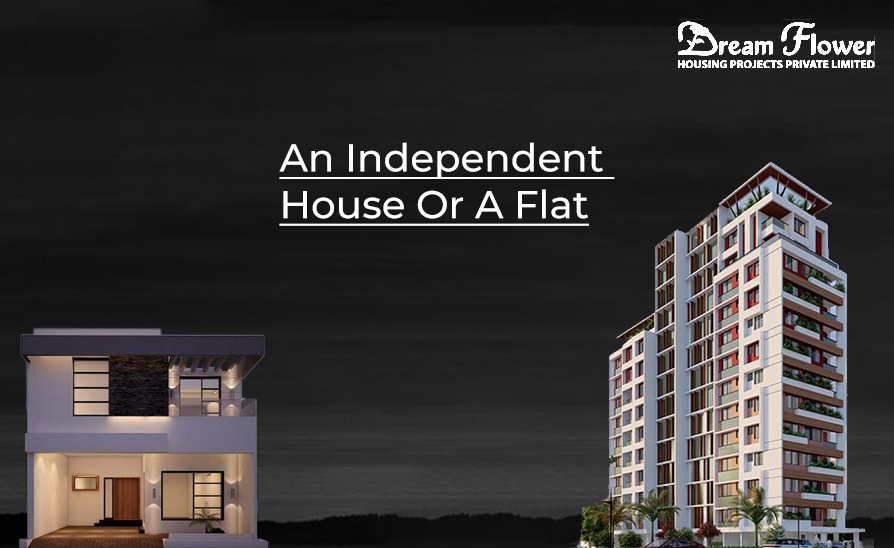 An independent house or a flat (1)