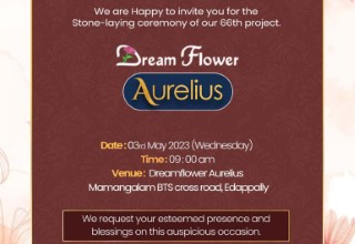 Stone Laying ceremony of Dreamflower Aurelius