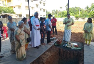 Foundation Stone laying of Dreamflower Santa Maria